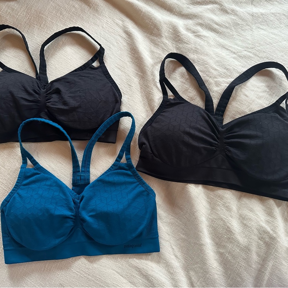 Set of 3 Patagonia Bras
